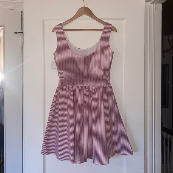 NWT KJP Kiel James Patrick Seaside Striped Dress 0 - Picture 3 of 4